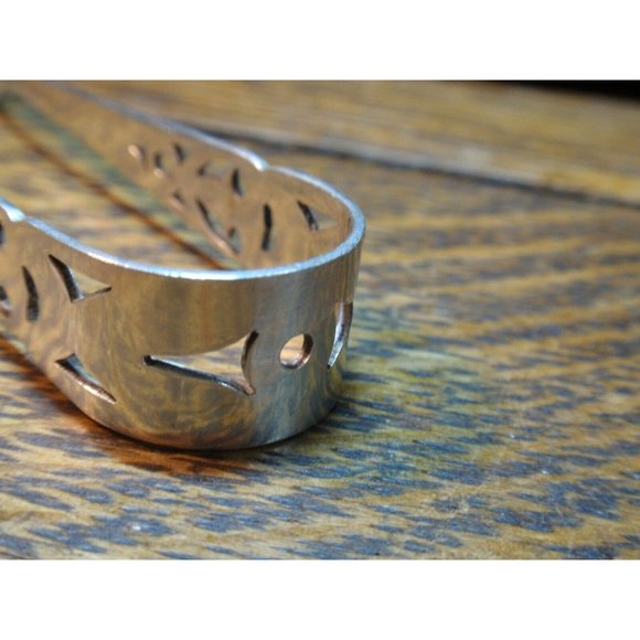 Sterling Silver Antique Webster Sugar Tongs - Picture 3 of 4